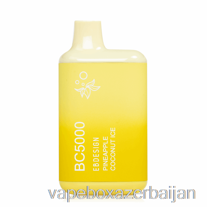 E-Juice Vape BC5000 Disposable Pineapple Coconut Ice